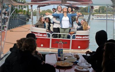 Boat cruise down the Guadalquivir!