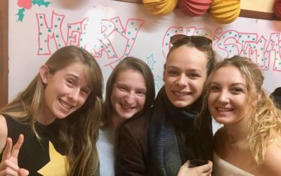 End-of-the-semester party was lots of fun!