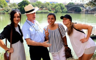 Triana market and Castillo de San Jorge
