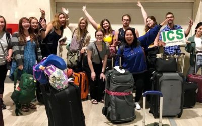 Group arrival for the Spring 2019