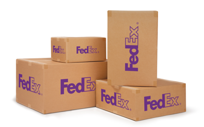 Ship suitcases with FedEx