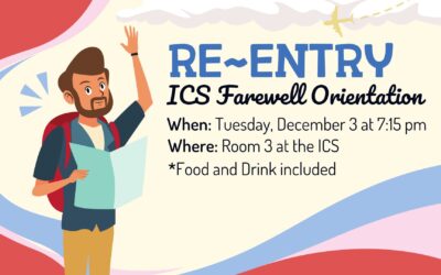 ICS Re-Entry and Student Farewell Session