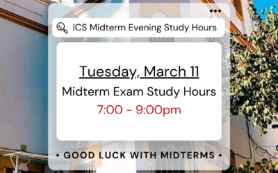 Evening ICS Study Hours