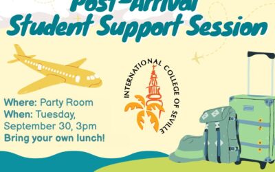 Post-Arrival Student Support Session