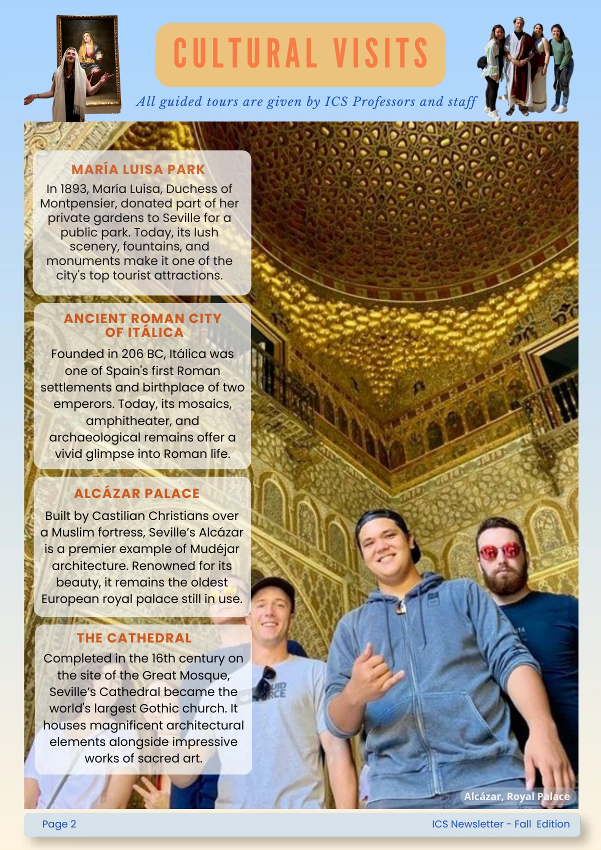 The Porvenir Times, Fall 2026: Cultural visits. Full text available in Text view.