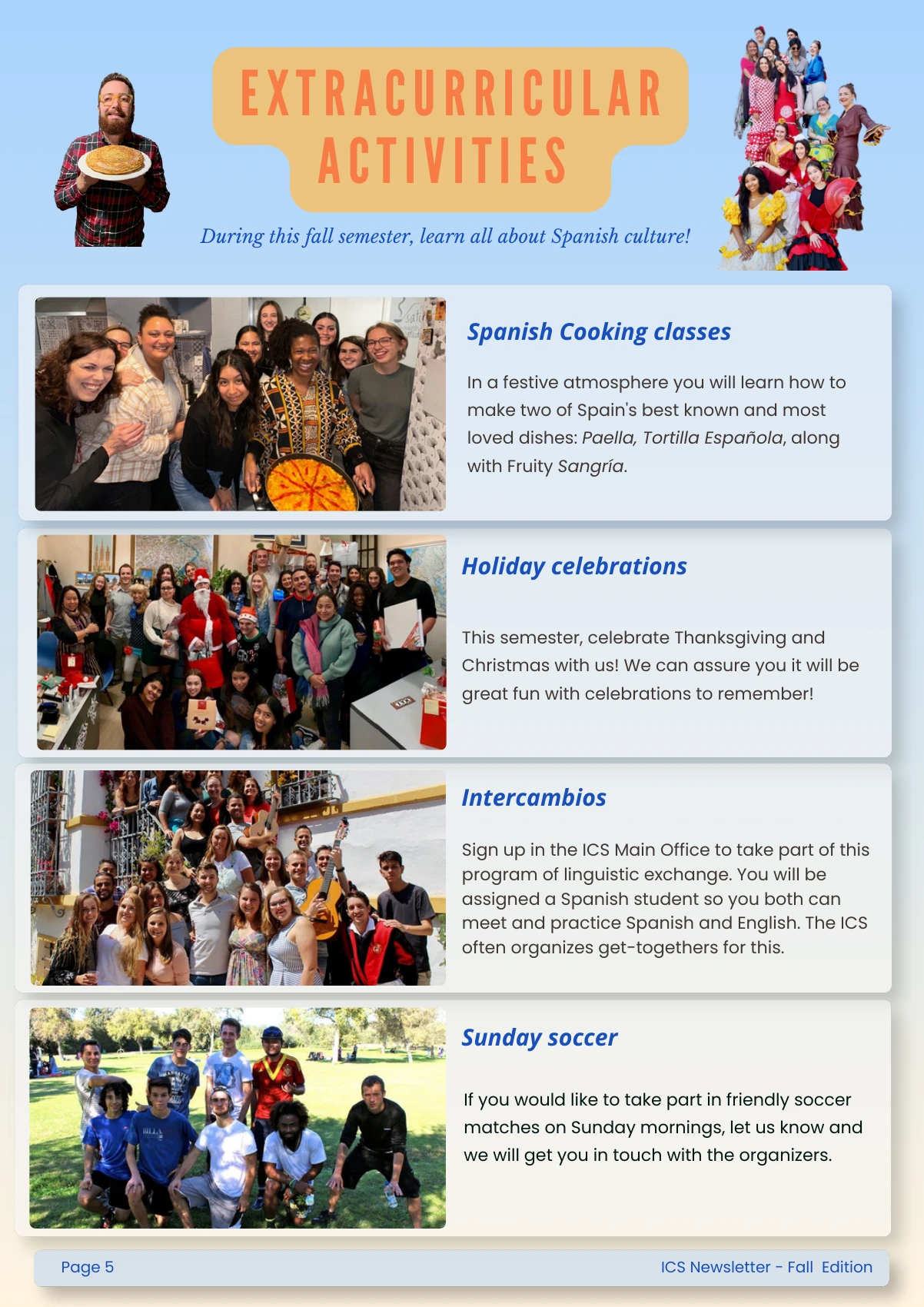 The Porvenir Times, Fall 2026: Extracurricular activities. Full text available in Text view.