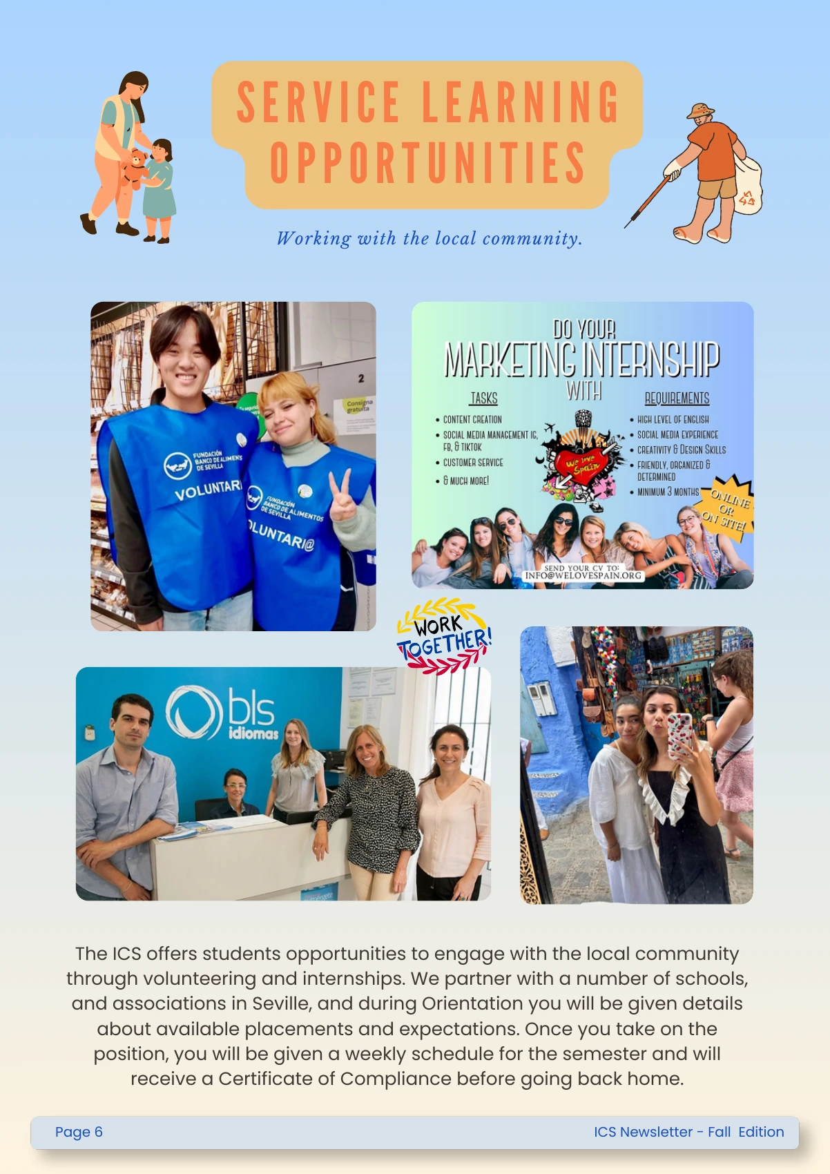 The Porvenir Times, Fall 2026: Service learning opportunities. Full text available in Text view.