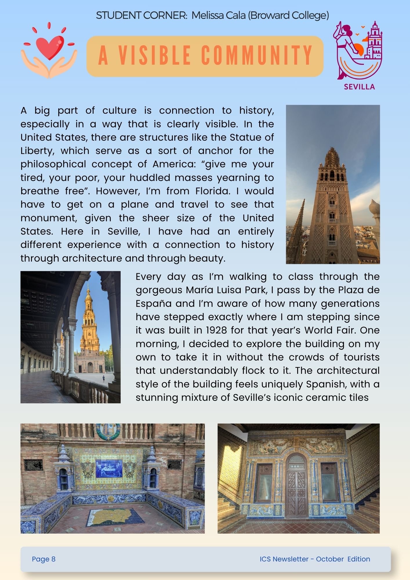The Porvenir Times, October 2026: Page 8. Full text available in Text view.